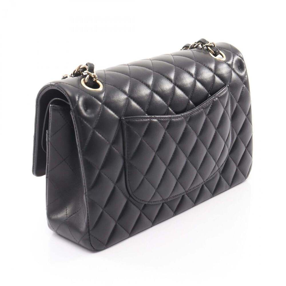 Chanel Matelassé Double Flap Shoulder Bag/Handbag, Lambskin Leather, Women's,... - Picture 2 of 9